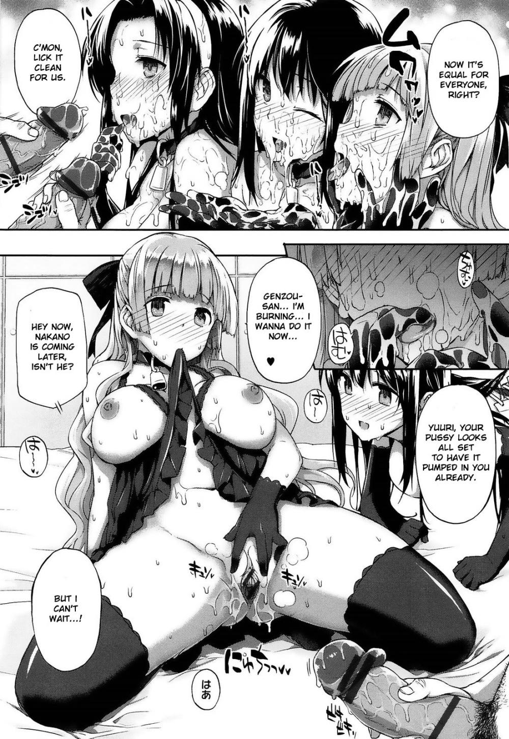 Hentai Manga Comic-Black Rubbers-Chapter 6-8